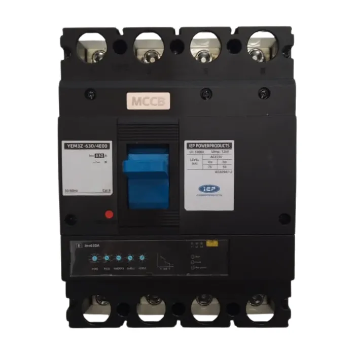 IEP Powerproducts 630 Amp 4-Pole Moulded Case Circuit Breaker — YEM3Z6304