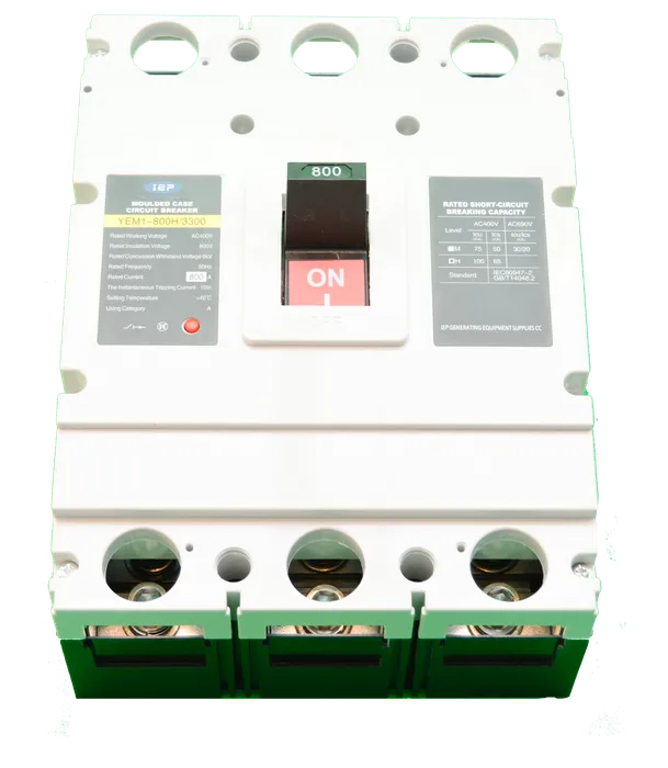 IEP Powerproducts 800 Amp 3-Pole Moulded Case Circuit Breaker — 800M/3P GP