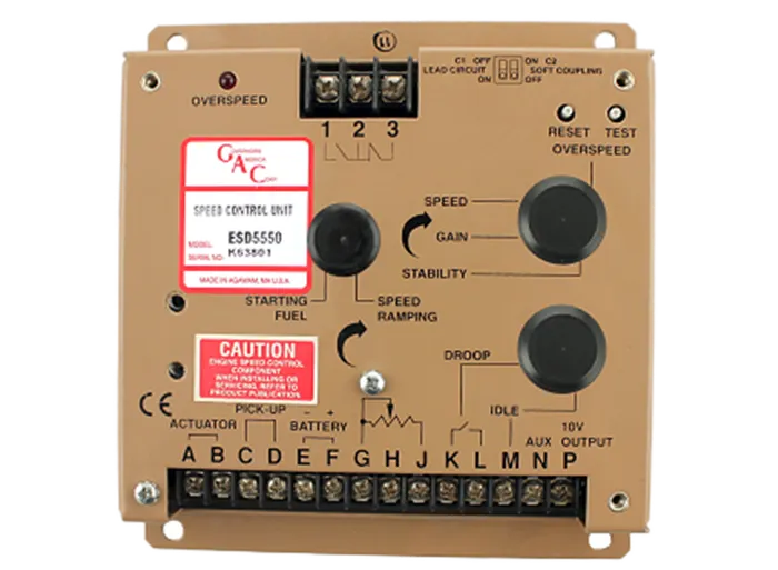 IEP Powerproducts GAC Alternative Speed Controller — ESD5550E